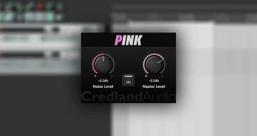 CredlandAudio Releases "Pink" Free Noise Generator VST/AU Plugin