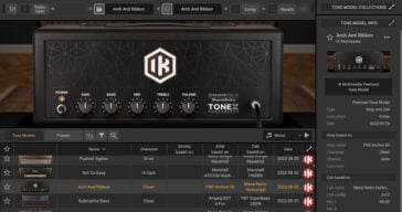 IK Multimedia Releases FREE Amplitube Tonex CS Tone Modeler